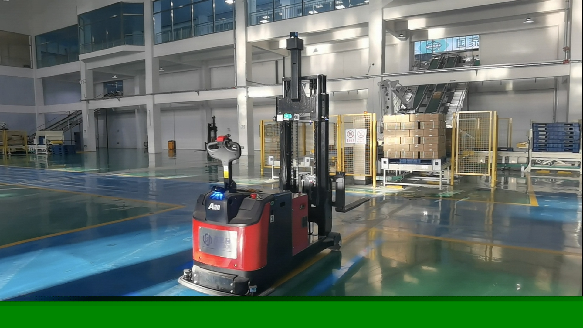 丹巴赫無(wú)人叉車在化工行業(yè)的運(yùn)用